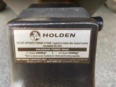 2015 Holden Colorado - Thumbnail